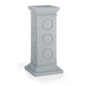 Große graue Dekosäule