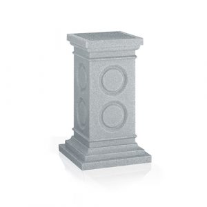 Mittlere graue Dekosäule